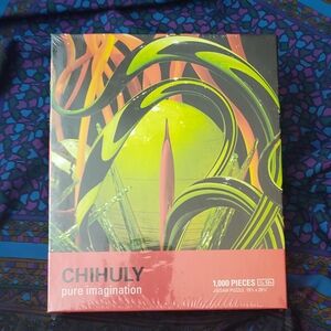 CHIHULY Pure Imagination Puzzle 1000 Pieces - Floral New Sealed Gift Quality